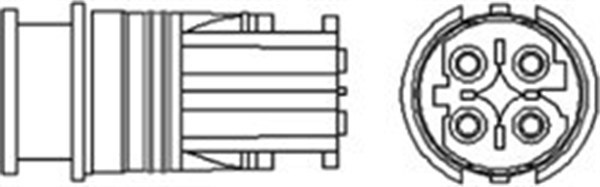 Лямбда-зонд (кількість дротів 4, 300мм) BMW 1 (E87), 3 (E90), 3 (E91) 2.0 06.04-06.12